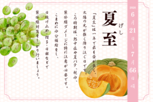 二十四節季でみる『養生便り』